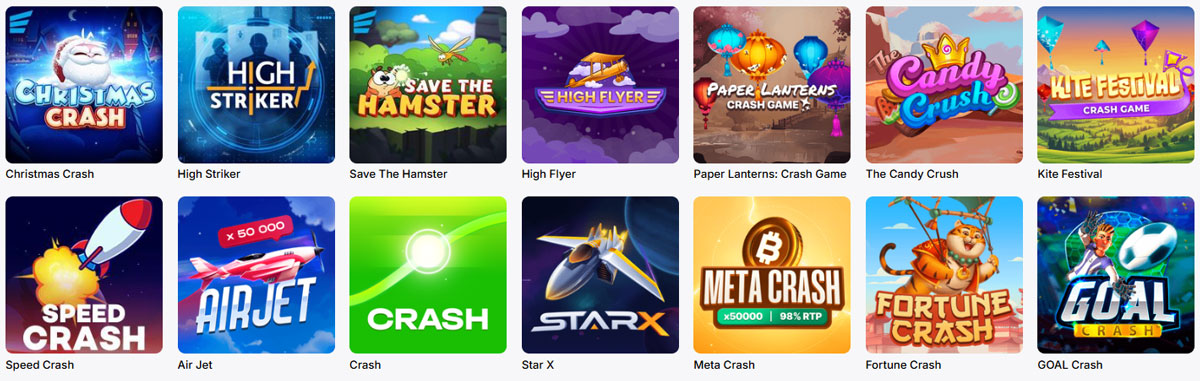 Crash e jogos instantâneos